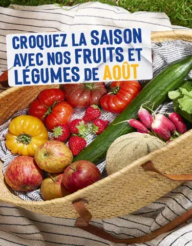 Calendrier de saisonnalité : Découvrez les pépites du mois d'août 2026 !
